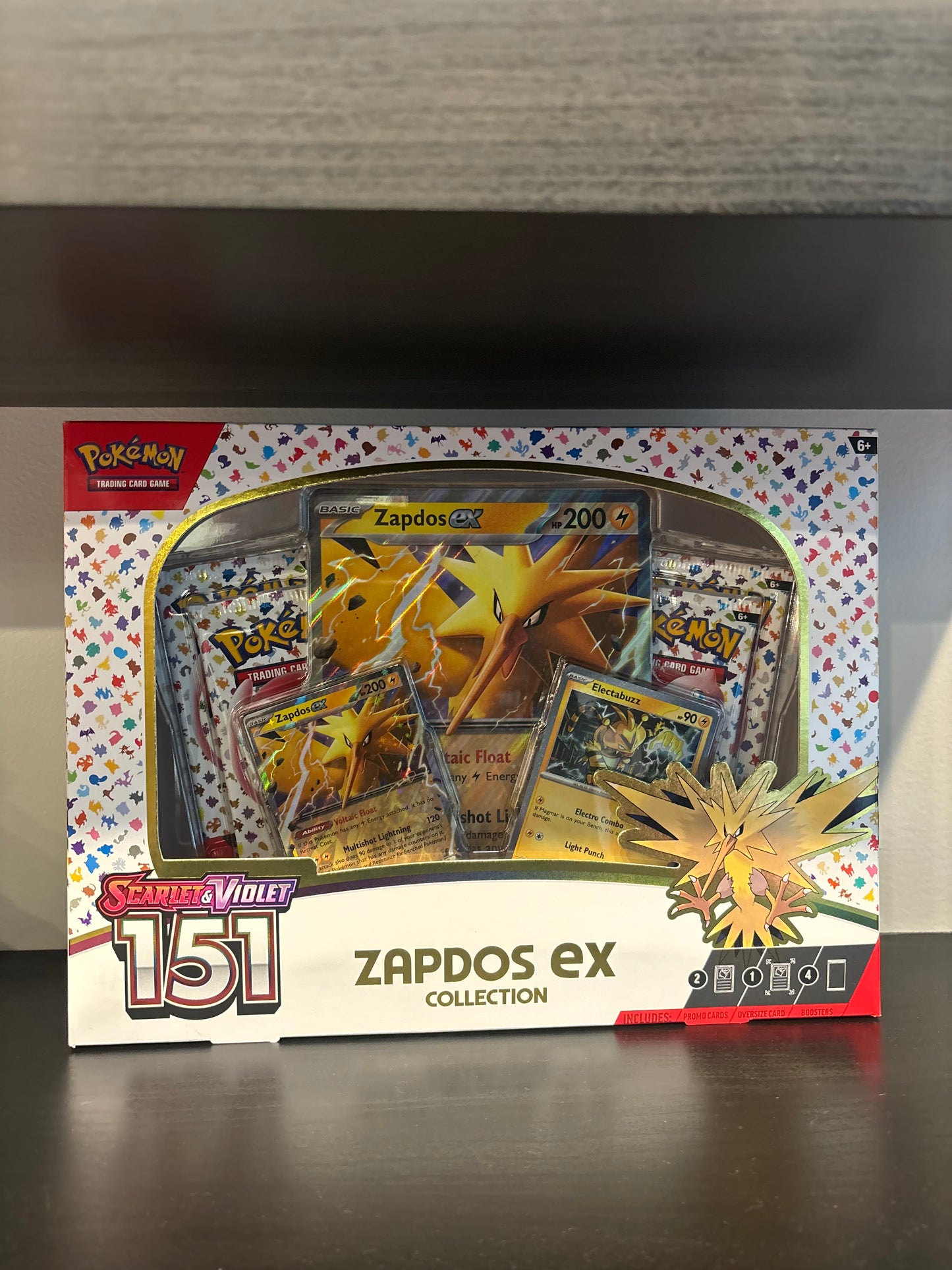 Scarlet & Violet - 151 Collection - Zapdos ex
