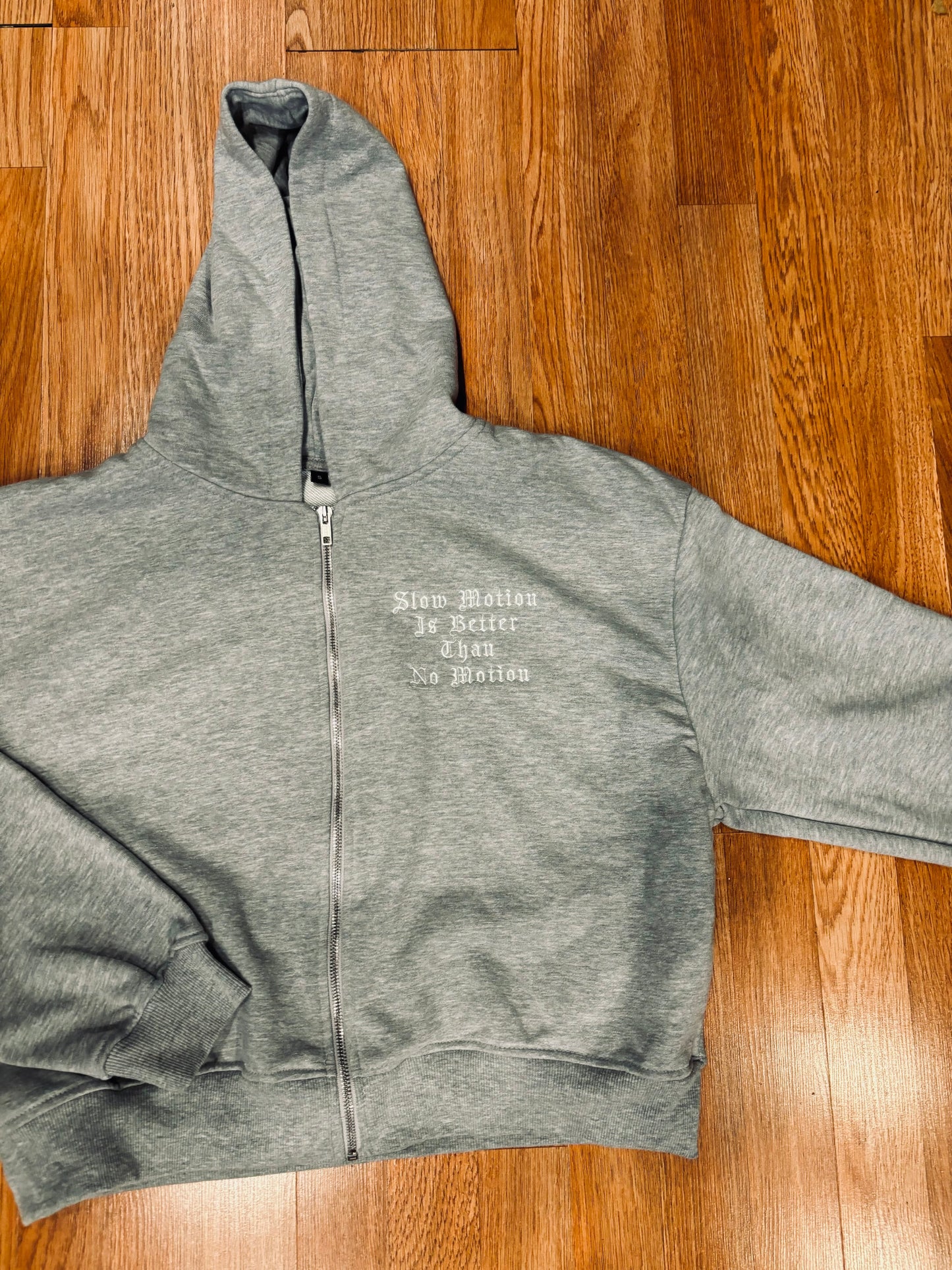 Slow Motion Crop Hoodie