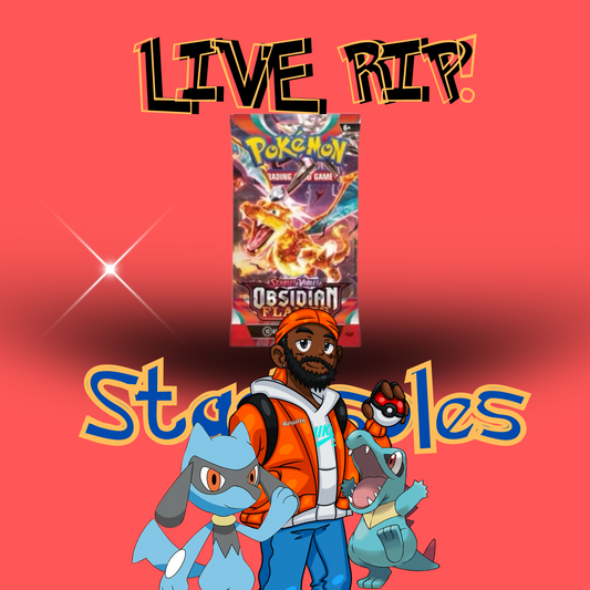 Pokemon TCG: Obsidian Flames- Booster Pack (Single Booster Pack, 10 Cards)