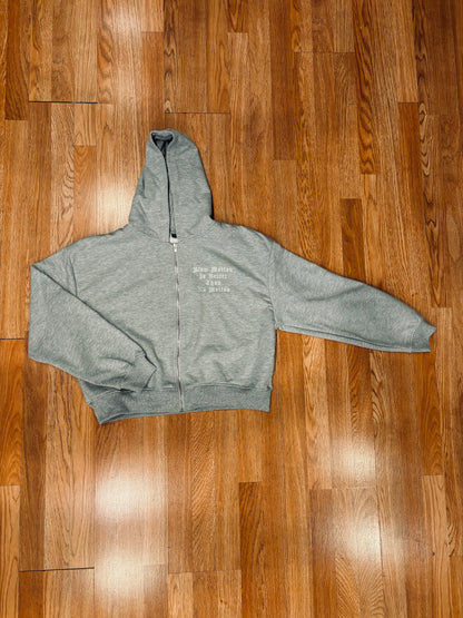 Slow Motion Crop Hoodie