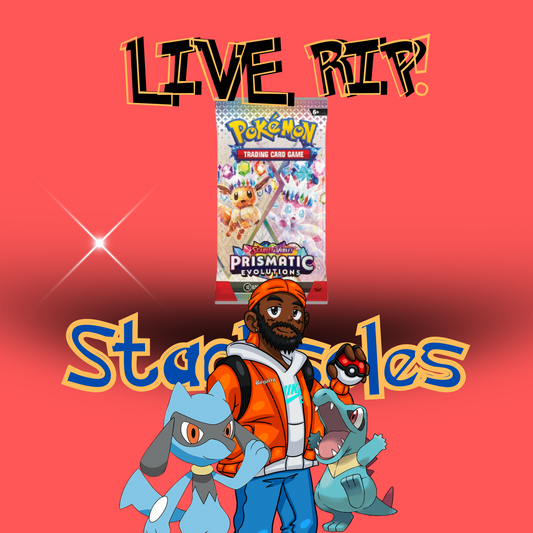 Pokemon Prismatic Booster Pack (Single Booster Pack, 10 Cards)