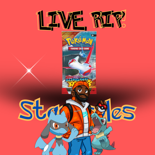 Pokemon TCG: Surging Sparks- Booster Pack (Single Booster Pack, 10 Cards)