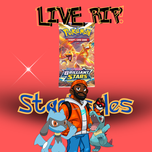Pokemon TCG: - Brilliant Stars Booster Pack (Single Booster Pack, 10 Cards)